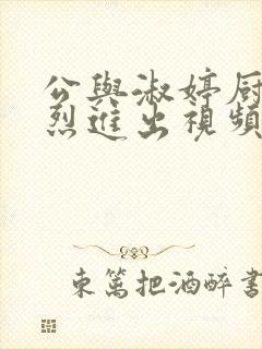 公与淑婷厨房猛烈进出视频