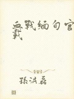 血战缅甸官方下载