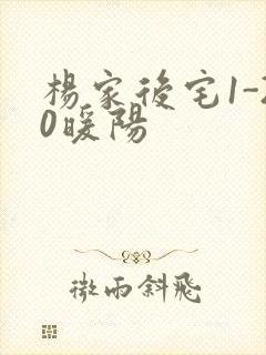 杨家后宅1-20暖阳