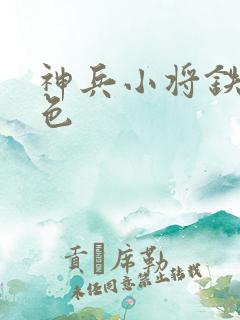 神兵小将铁心填色