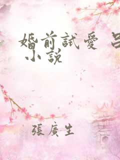 婚前试爱 吕颜 小说