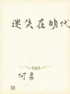 迷失在明代末年