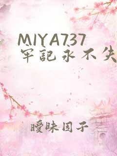 MIYA737牢记永不失联