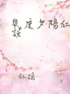 几度夕阳红 小说