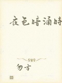 夜色暗涌时小说