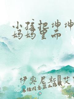 小孩把坤坤放入妈妈里面