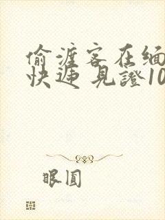 偷渡客在缅北送快递 见证100种逃亡