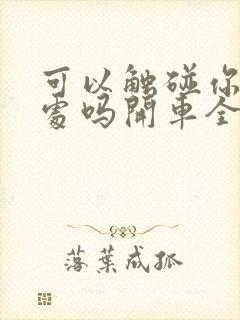 可以触碰你的深处吗开车全部游戏