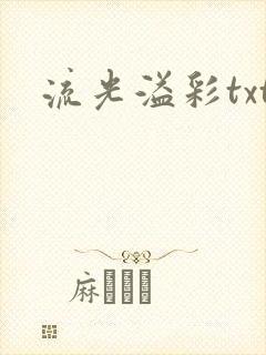 流光溢彩txt
