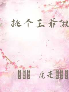 挑个王爷做夫君