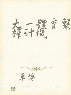 大一体育系精牛榨汁机