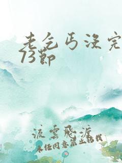 老乞丐没完没了73节