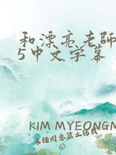 和漂亮老师做爰5中文字幕