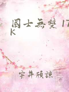 国士无双 17K