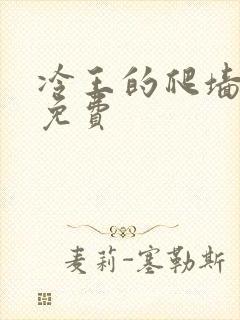 冷王的爬墙丑妃免费