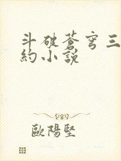 斗破苍穹三年之约小说