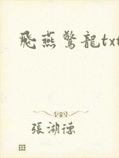 飞燕惊龙txt
