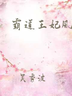 霸道王妃风流王