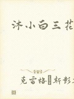 沐小白三花