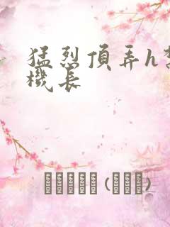 猛烈顶弄h禁欲机长