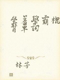 坐着学霸棍子上背单词