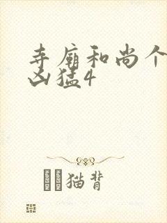 寺庙和尚个个很凶猛4