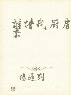 谁借我厨房第二季