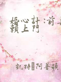 婚心计 :前妻赖上门