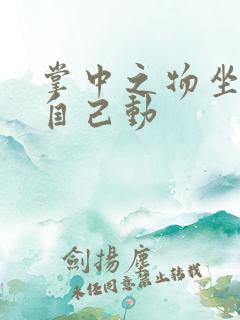 掌中之物坐上来自己动