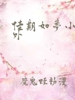 佳期如梦小说番外