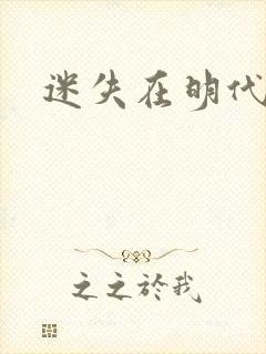 迷失在明代末年