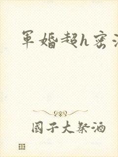 军婚超h密液