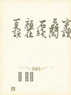 夏颜石磊穿越小说在线阅读