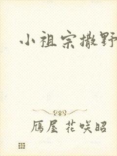 小祖宗撒野