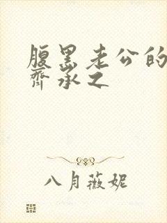 腹黑老公的宠妻齐承之