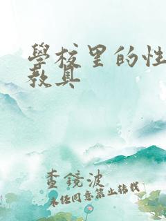 学校里的性教学教具