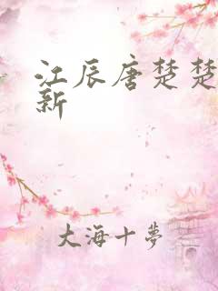 江辰唐楚楚最快新