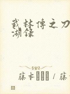 武林传之刀剑江湖录