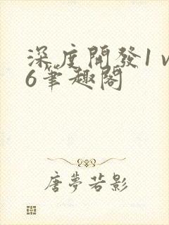 深度开发1 v6笔趣阁