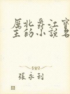 厉北爵江宝宝男主的小说名字