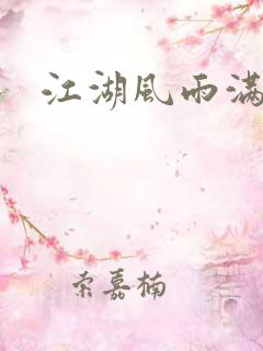 江湖风雨满天情