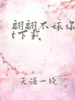 翩翩不嫁你txt下载