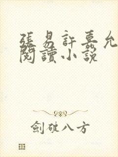 张易许嘉允免费阅读小说