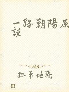 一路朝阳原著小说