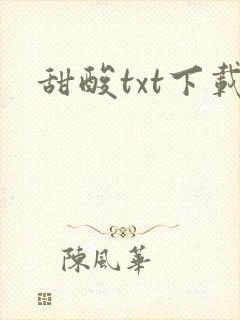 甜酸txt下载