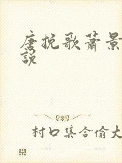 唐挽歌萧景弦小说