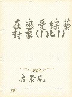 在恋爱综艺里搞对象(1比1)