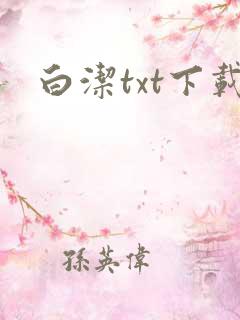 白洁txt下载