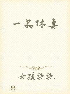 一品休妻
