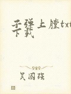 子弹上膛txt下载